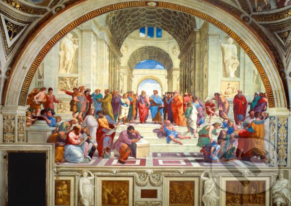 Levně Raphael - The School of Athens, 1511 - puzzle z kategorie Umelecké