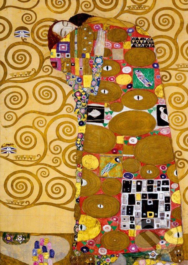 Levně Gustave Klimt - Fulfilment, 1905 - puzzle z kategorie Umelecké