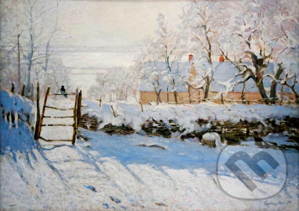 Puzzle: Claude Monet - The Magpie, 1869 (Bluebird). Bluebird, 2021