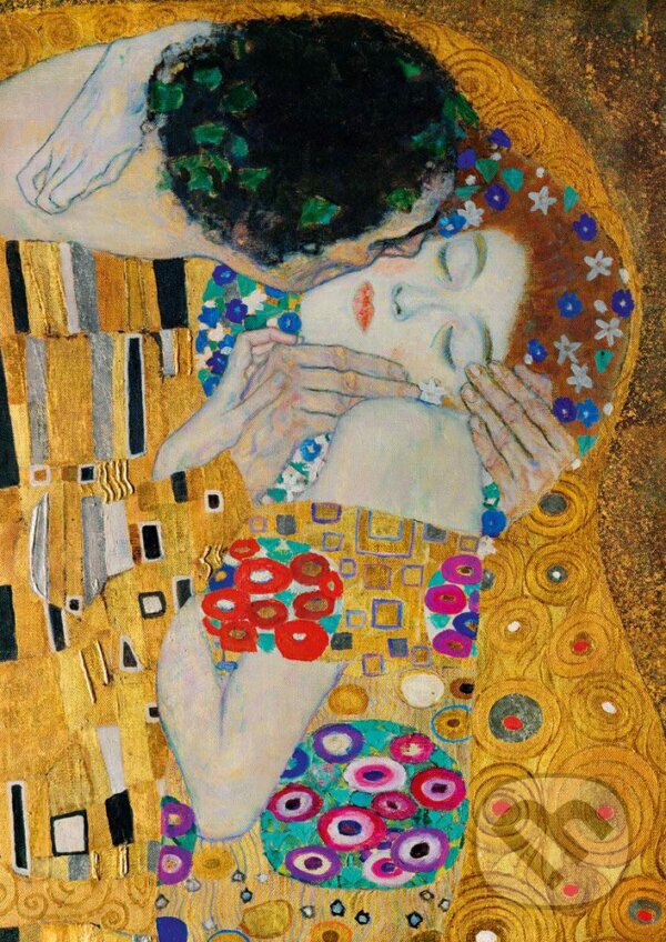 Levně Gustave Klimt - The Kiss (detail), 1908 - puzzle z kategorie Umelecké