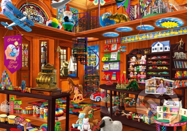 Levně Toy Shoppe Hidden - puzzle z kategorie Umelecké