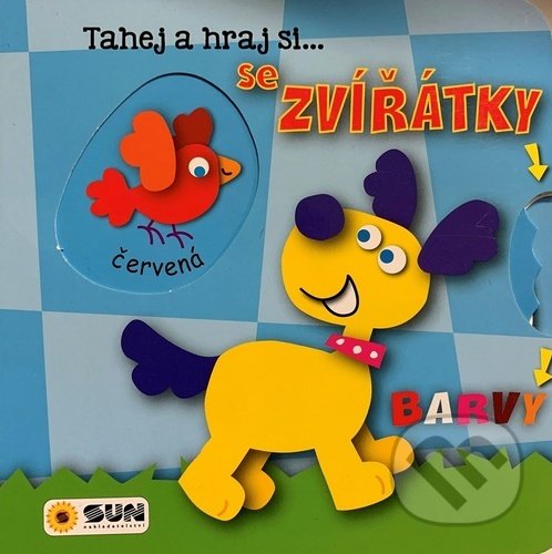 Levně Tahej a Hraj si... se Zvířatky Barvy (Leporelo s posuvnými prvky) - kniha z kategorie Naučné knihy