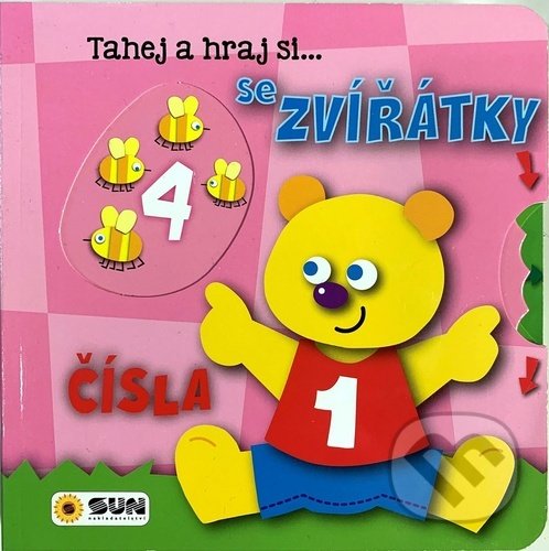 Levně Tahej a Hraj si... se Zvířatky Čísla (Leporelo s posuvnými prvky) - kniha z kategorie Pre deti a mládež