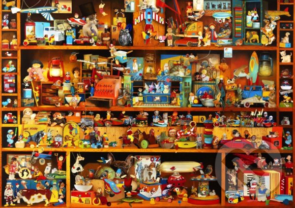 Levně Toys Tale II. - puzzle z kategorie Umelecké