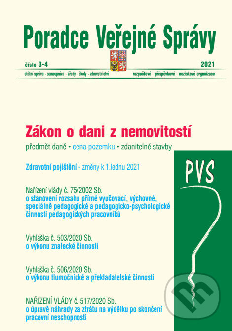 Levně Poradce veřejné správy 3-4/2021…