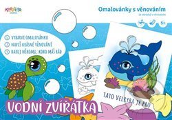 Levně Omalovánky s věnováním: Vodní zvířátka - Eva Plísková - kniha z kategorie Pre deti