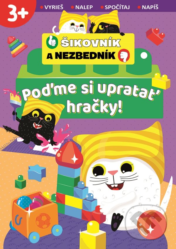 Levně Poďme si upratať hračky! - kniha z kategorie Krížovky