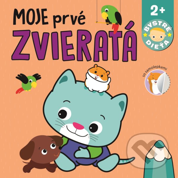 Levně Moje prvé zvieratá - kniha z kategorie Hlavolamy, doplňovačky, úlohy a hry