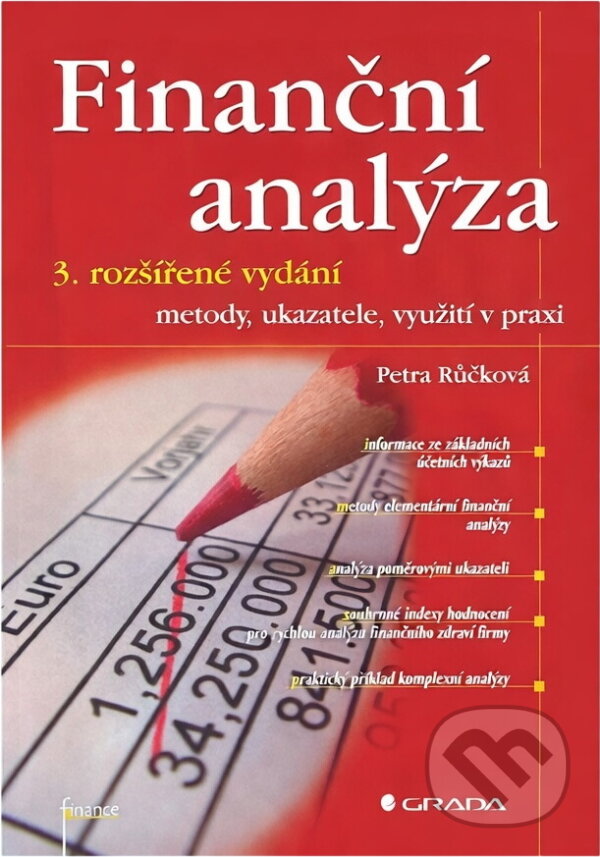 Kniha: Finanční analýza (Petra Růčková). Grada