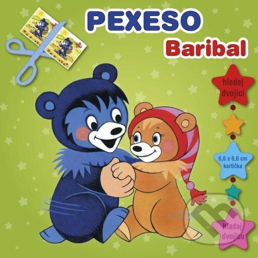 Levně Baribal - pexeso vystřihovací s MAXI kartičkami - hra z kategorie Karty, pexeso