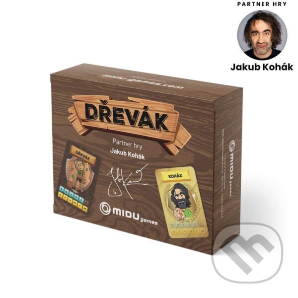 Společenská hra: Dřevák (MIDU Games). MIDU Games, 2021