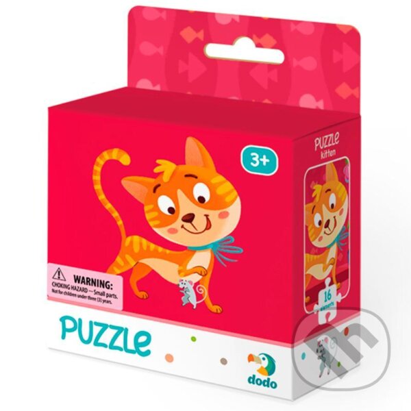 Levně Kočka - puzzle z kategorie Stavebnice