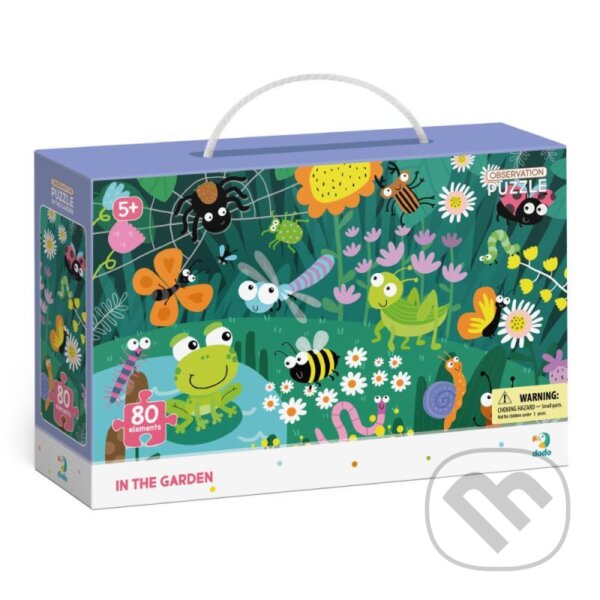 Levně Puzzle s hledáním obrázků - Na zahradě - puzzle z kategorie 60 – 300 dielikov