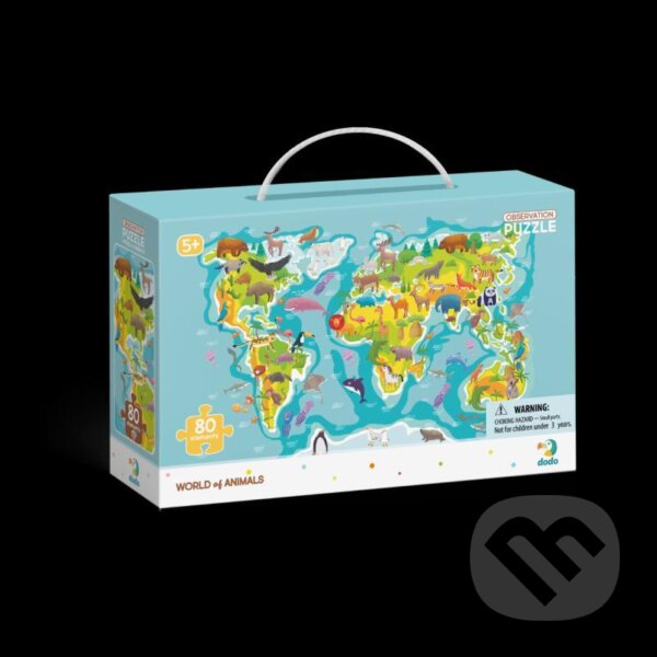 Levně Puzzle s hledáním obrázků - Svět zvířat - puzzle z kategorie Maxi dieliky