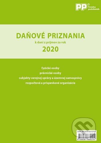 Levně Daňové priznania k dani z príjmov za rok 2020