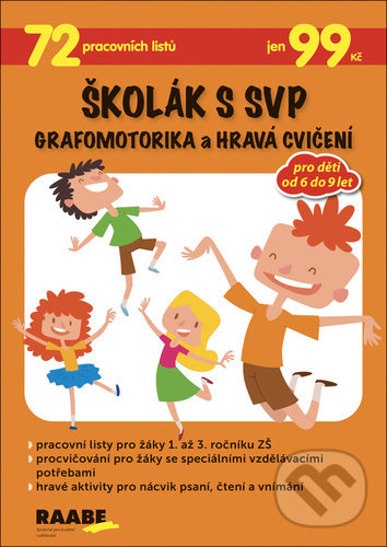 Levně Školák s SVP - Grafomotorika a hravá cvičení - Věra Gošová - kniha z kategorie 1. stupeň