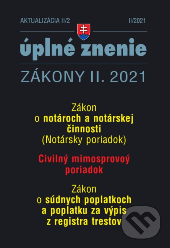 Levně Aktualizácia 2021 II/2 - Civilný mimosporový poriadok - kniha z kategorie Občianske právo