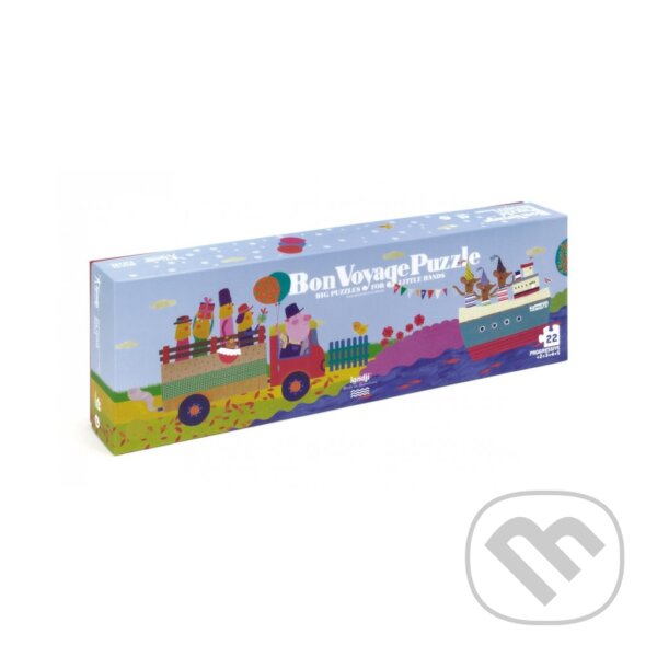Levně Veľké puzzle Šťastnú cestu - puzzle z kategorie 15 – 60 dielikov