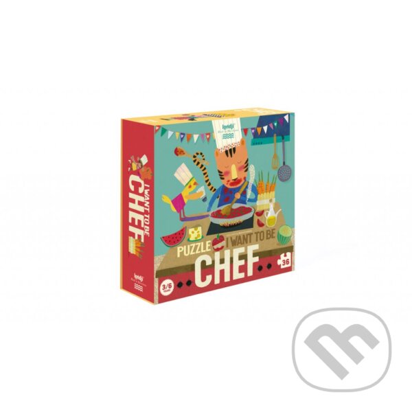 Levně Chcem byť šéfkuchárom - puzzle z kategorie 15 – 60 dielikov