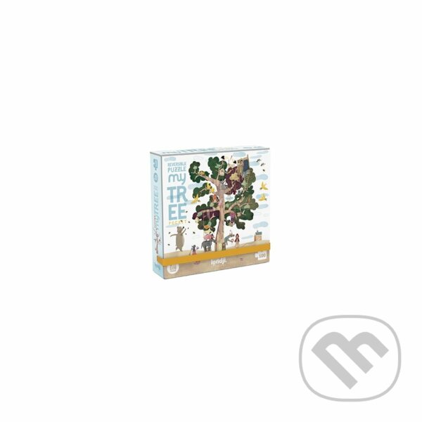 Levně Vreckové obojstranné puzzle Strom - puzzle z kategorie 60 – 300 dielikov