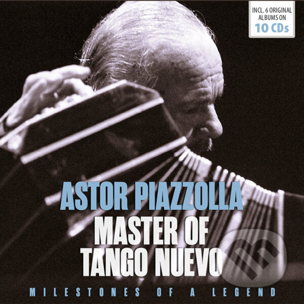 Levně Astor Piazzolla: Master Of Tango Nuevo (10 CD) - Astor Piazzolla