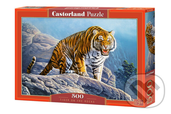 Tiger on the Rocks, Castorland, 2021
