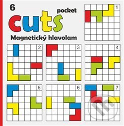 Levně CUTS Pocket 6 (Magnetický hlavolam) - hra z kategorie Domino, hlavolamy