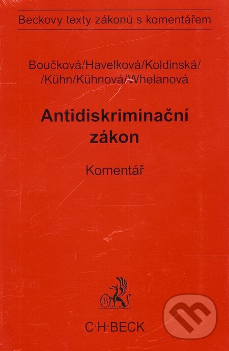 Levně Antidiskriminační zákon (Komentář) - kniha z kategorie Medzinárodné právo