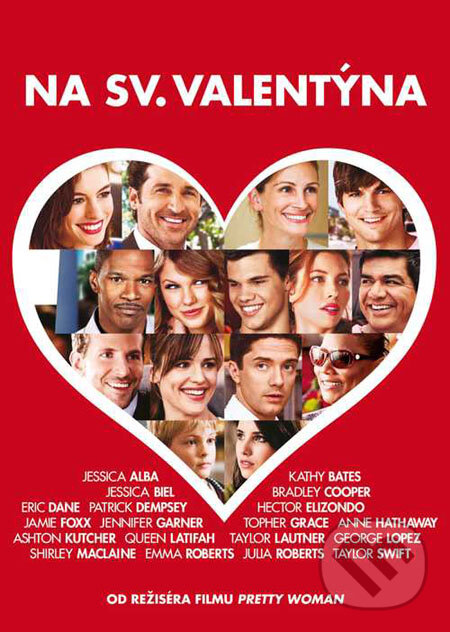 Levně Na sv. Valentýna - Garry Marshall - film z kategorie Romantické filmy