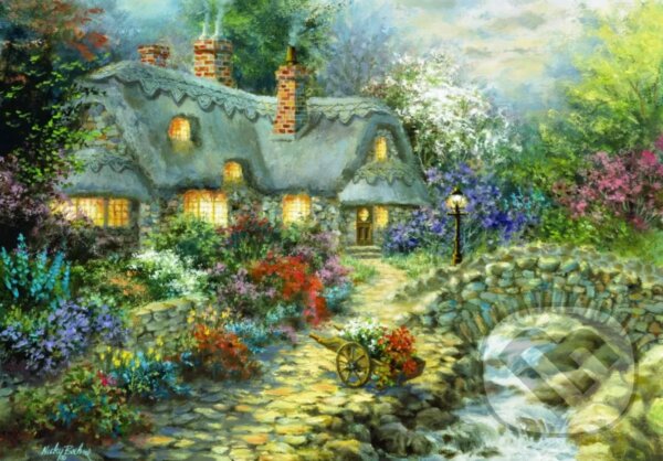 Levně Country Cottage - Boehme - puzzle z kategorie Mestá a stavby
