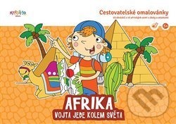 Levně Vojta jede do světa: Afrika - Tereza Kepáková - kniha z kategorie Omaľovávanky