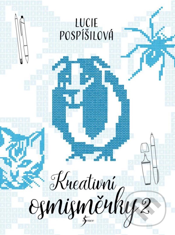 Kniha: Kreativní osmisměrky 2 (Lucie Pospíšilová). Esence, 2021