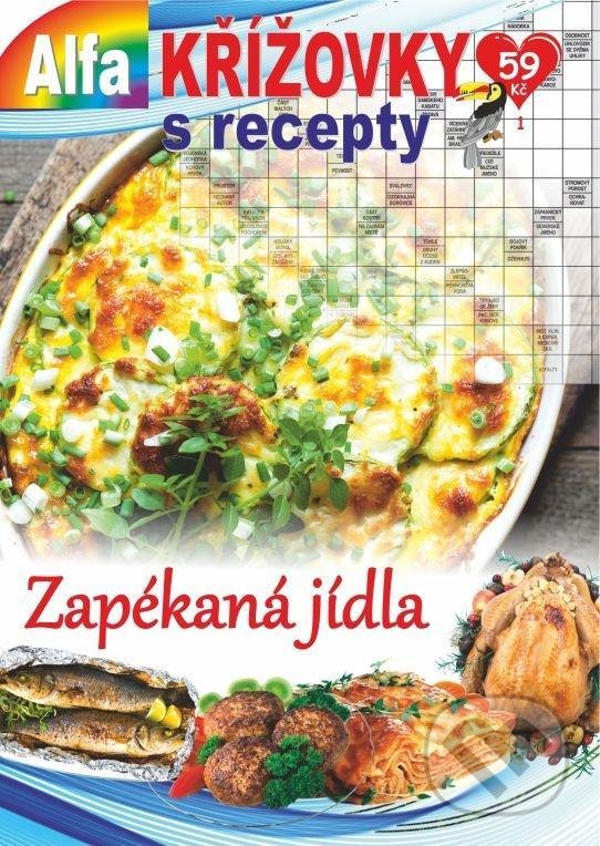 Levně Křížovky s recepty 1/2021 - Zapékaná jídla - kniha z kategorie Švédske