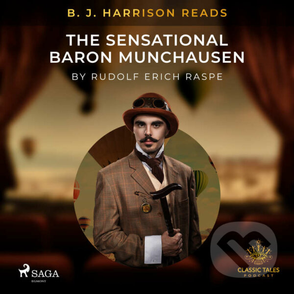 Kniha B. J. Harrison Reads The Sensational Baron Munchausen (EN)