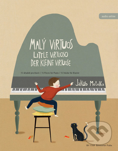 Levně Malý virtuos / Little Virtuoso / Der kleine Virtuose - kniha z kategorie Noty