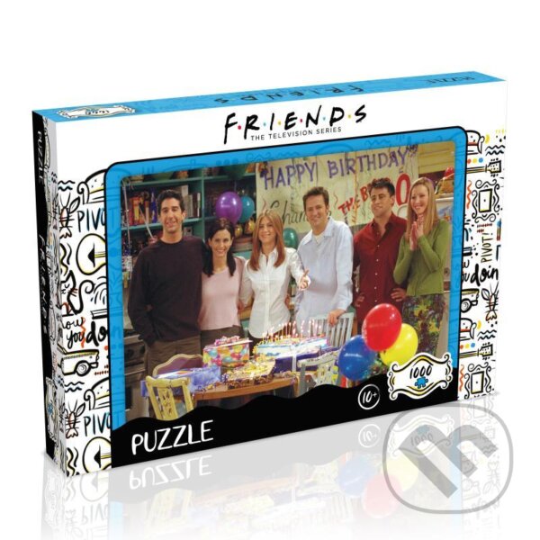 Levně Přátelé Happy Birthday - puzzle z kategorie Friends