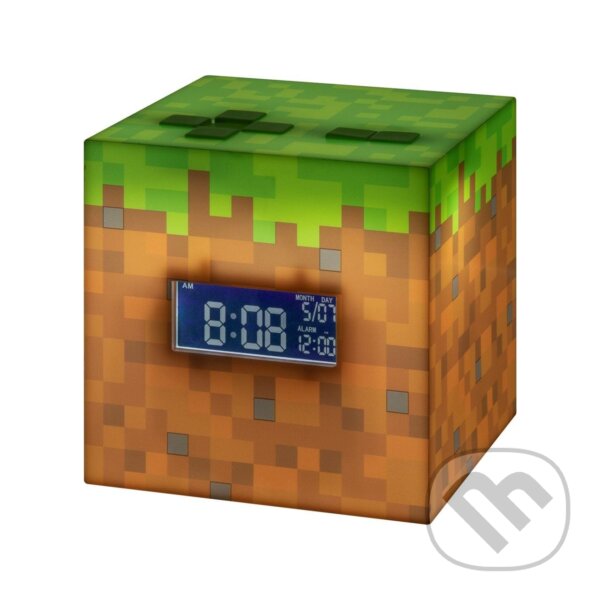 Digitálny plastový budík Minecraft (). , 2021