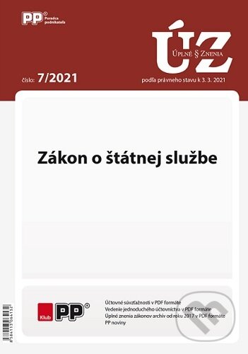 ÚZZ  7/2021 (Poradca podnikateľa)