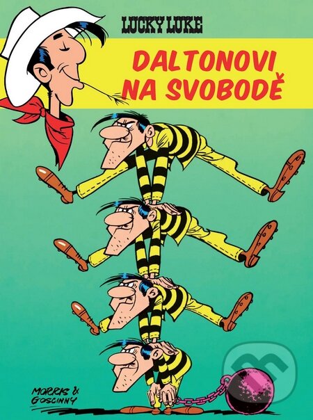 Kniha: Lucky Luke - Daltonovi na svobodě (Goscinny a Morris). Egmont ČR, 2010