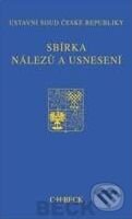 Levně Sbírka nálezů a usnesení (Svazek 50 - ročník 2008 - III. díl) - kniha z kategorie Ústavné právo