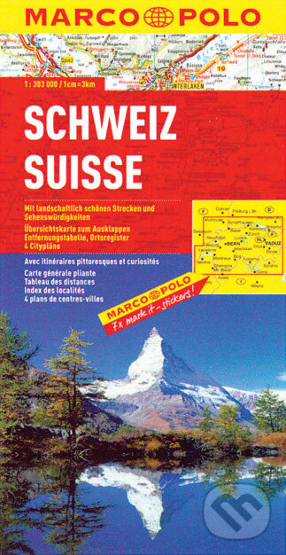 Schweiz, Suisse (1:303 000)