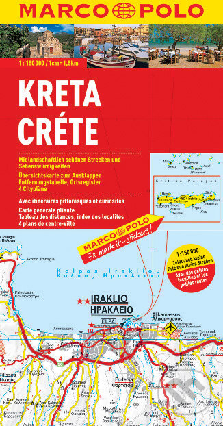 Kreta, Créte 1:150 000