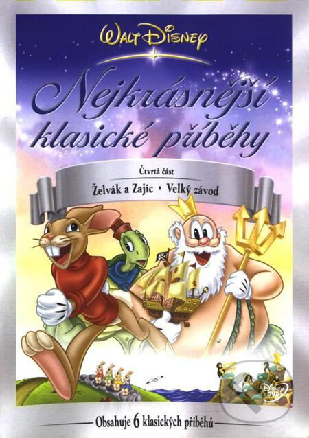 Levně Disney: Najkrajšie klasické príbehy 4 (Želvák a Zajíc / Velký závod) - film z kategorie Disney filmy