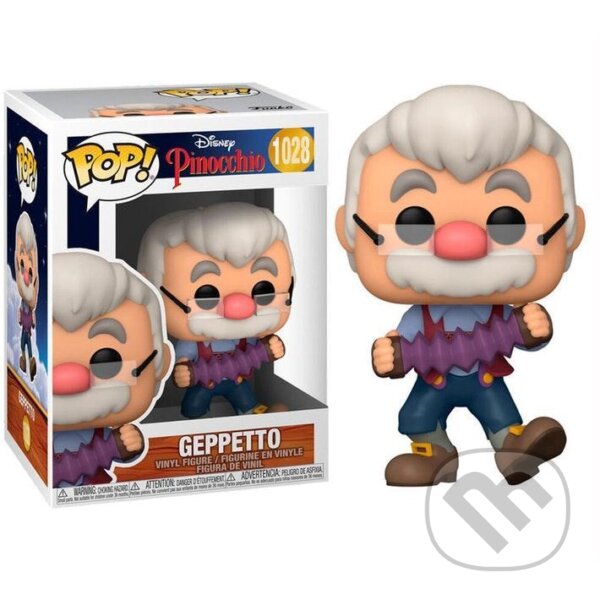 Levně Funko POP Disney: Pinocchio - Geppetto w/Accordion