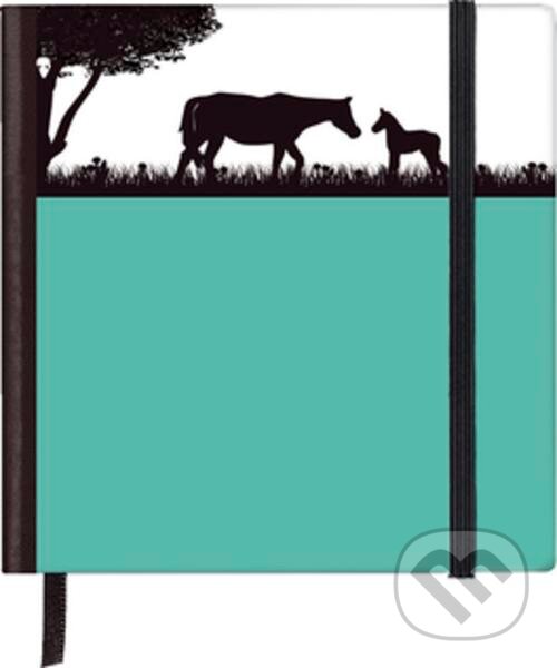 Levně Silhouettes Horses Notebook
