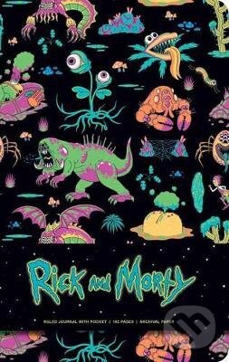 Levně Rick and Morty (Deluxe Hardcover Ruled Journal)