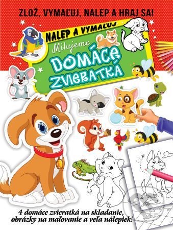 Levně Milujeme domáce zvieratká - kniha z kategorie Omaľovávanky