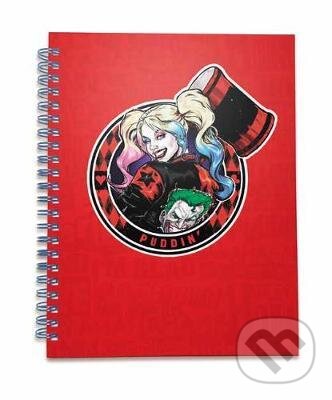 Levně Harley Quinn Spiral Notebook (DC Comics)