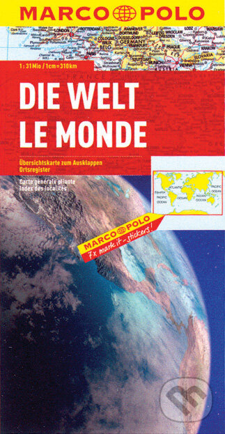 Levně Die Welt 1:31 000 000 (Le Monde)