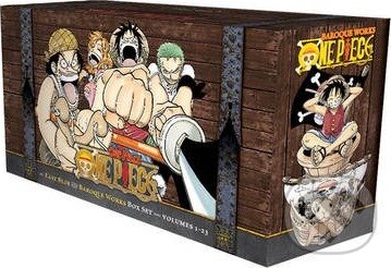 Levně One Piece Box Set 1: East Blue and Baroque Works (Volumes 1-23 with Premium) - kniha z kategorie Komiksy
